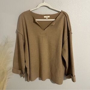 Easel Boho Sweater Top